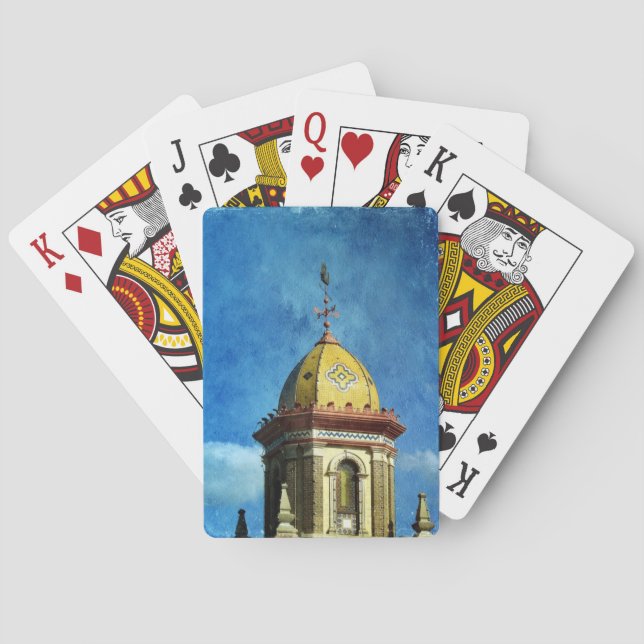 Baraja De Cartas Edificio Plaza (Reverso)