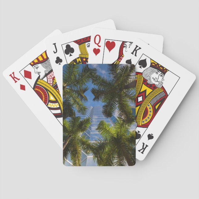 Baraja De Cartas Edificios de gran altura (Reverso)