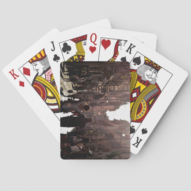 Baraja De Cartas Edificios de Nápoles (Nápoles) (Reverso)