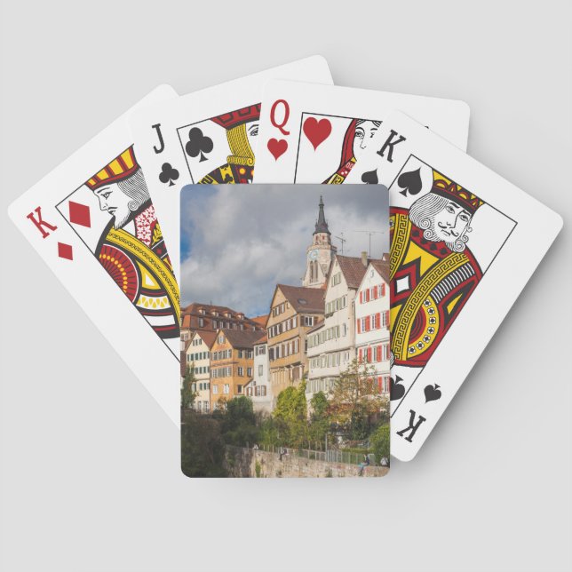 Baraja De Cartas Edificios del casco antiguo| Alemania (Reverso)