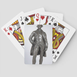 Baraja De Cartas Edmund Burke (1729-97) 1865 (bronce)