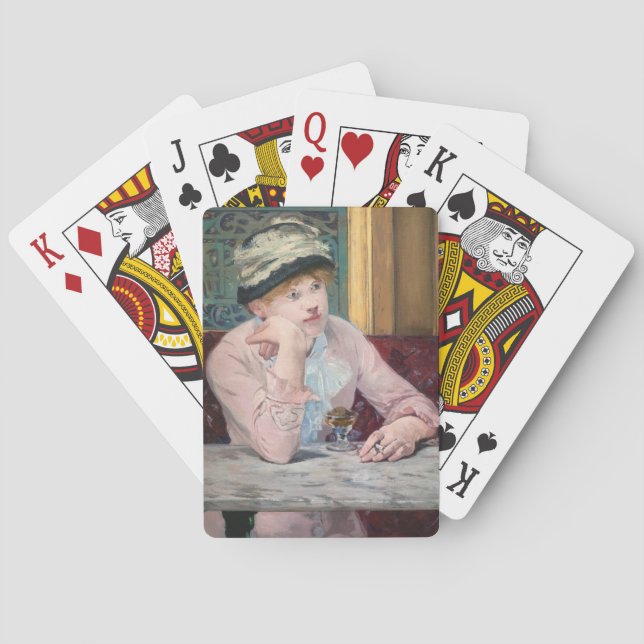 Baraja De Cartas Edouard Manet - Brandy de ciruela (Reverso)