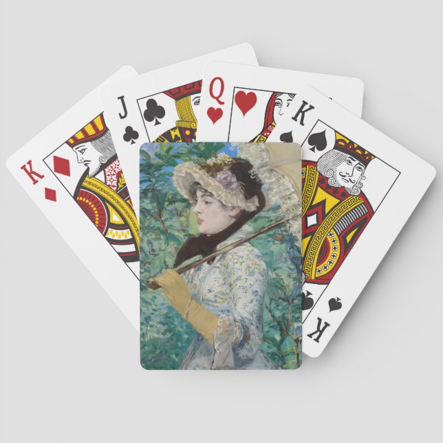 Baraja De Cartas Edouard Manet - Jeanne / Spring (Reverso)