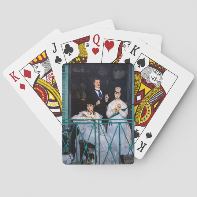 Baraja De Cartas Edouard Manet - The Balcony / Le Balcon (Reverso)