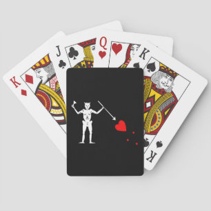 Baraja De Cartas Edward Teach Blackbeard Flag