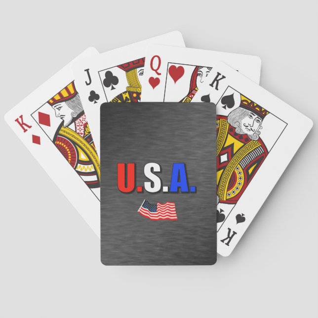 BARAJA DE CARTAS EE.UU. (Reverso)