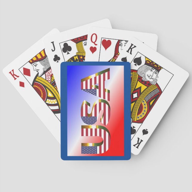 BARAJA DE CARTAS EE.UU. (Reverso)