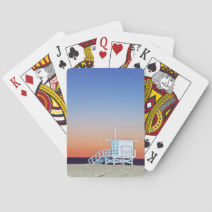 Baraja De Cartas EE. UU., California, Los Ángeles, Playa Santa Móni