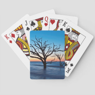 Baraja De Cartas EE. UU., Carolina del Sur, Isla Edisto, Bahía Bota