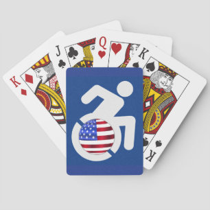 Baraja De Cartas EE.UU. con discapacidad