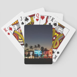Baraja De Cartas EE.UU., Florida, Miami Beach, Ocean Drive, Art Dec