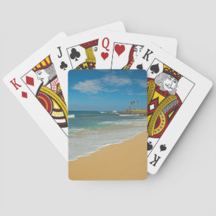 Baraja De Cartas EE. UU., Hawái, isla Molokai, playa Three Mile