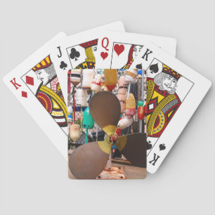 Baraja De Cartas EE.UU., Massachusetts. Hélice Y Flotadores