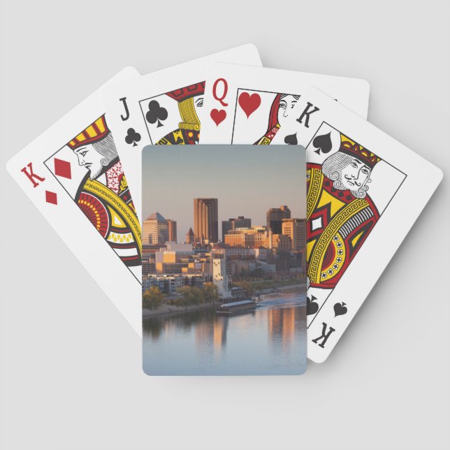 Baraja De Cartas EE.UU., Minnesota, Minneapolis, St. Paul 3 (Reverso)