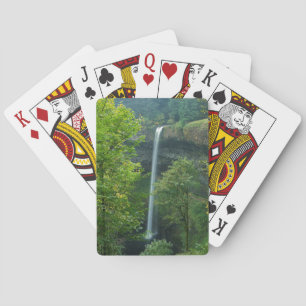 Baraja De Cartas EE. UU., Oregón, Parque Estatal Silver Falls