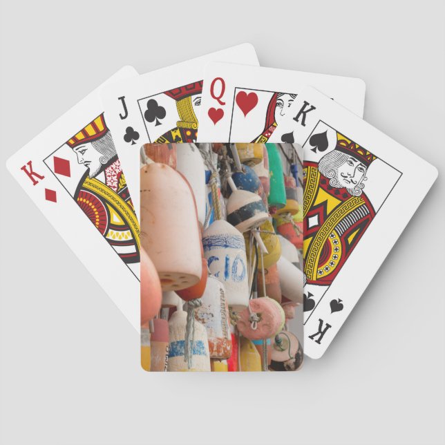 Baraja De Cartas EE. UU., Rhode Island, Block Island (Reverso)