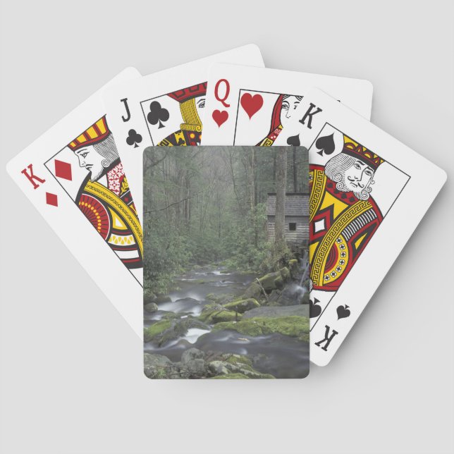 Baraja De Cartas EE.UU., Tennessee, Great Smoky Mountains National  (Reverso)