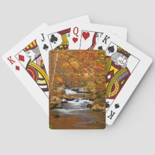 Baraja De Cartas EE. UU., Tennessee. Rushing Mountain Creek