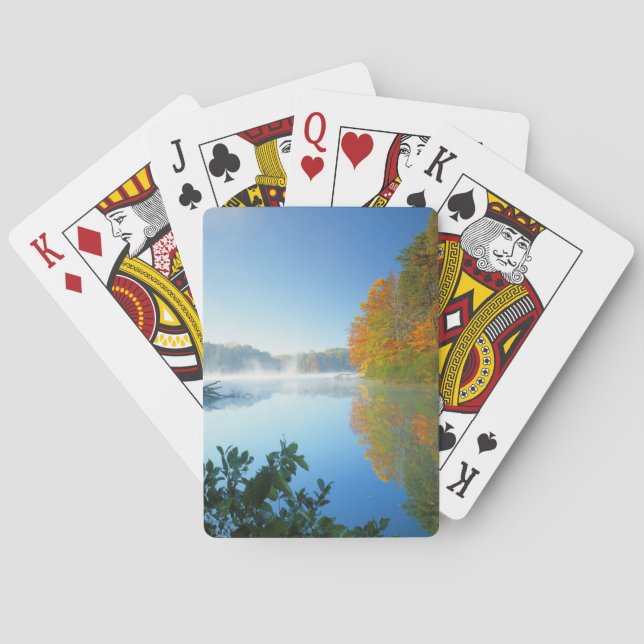 Baraja De Cartas EE.UU., Virginia, Parque Estatal Fairy Stone (Reverso)