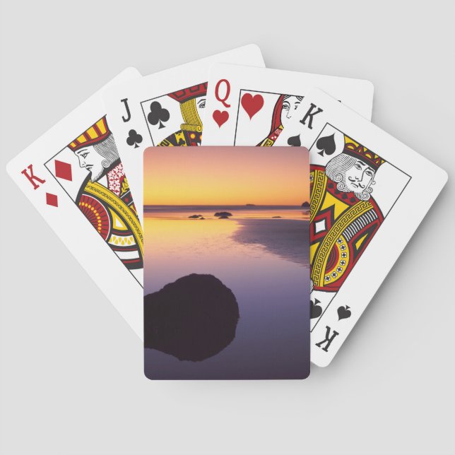 Baraja De Cartas EE. UU., Washington, Península Olímpica (Reverso)