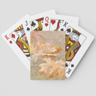 Baraja De Cartas EE. UU., Washington, Quinault. Hojas de arce