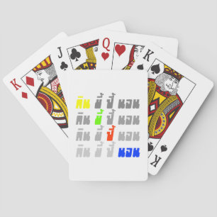 Baraja De Cartas Eee Poop Boom Sleep Comosito Idioma Tailandés
