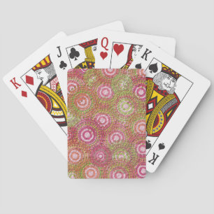 Baraja De Cartas Efecto de papel de desecho