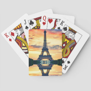 Baraja De Cartas Effel Tower Paris Evending European Travel