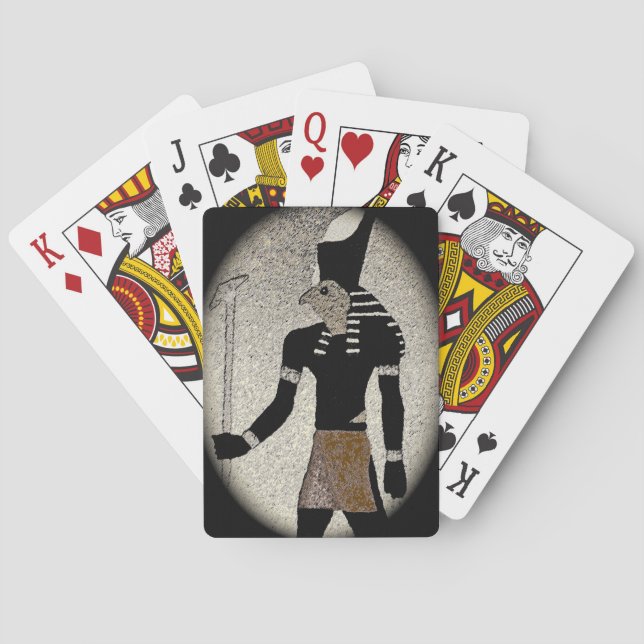 Baraja De Cartas egipcio (Reverso)