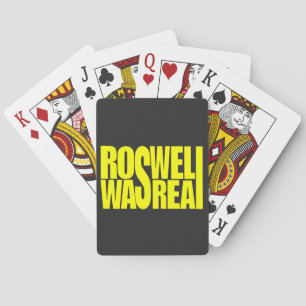 Baraja De Cartas El accidente de Roswell UFO fue real