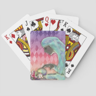 Baraja De Cartas El adivino, gitano alterado del arte