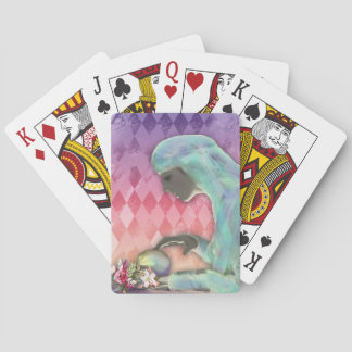Baraja De Cartas El adivino, gitano alterado del arte