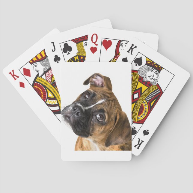 Baraja De Cartas El amor de Boxer (Reverso)