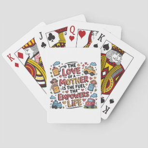 Baraja De Cartas El amor de una madre es el combustible que potenci