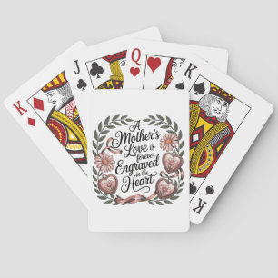Baraja De Cartas El Amor De Una Madre Está Grabado Por Siempre En E