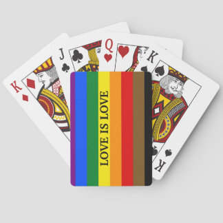 Baraja De Cartas El amor es el amor las tarjetas de juego clásicas