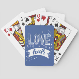 Baraja De Cartas El amor está en el pelo