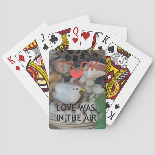 Baraja De Cartas El amor estaba en el aire (Reverso)