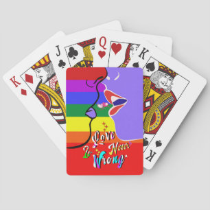 Baraja De Cartas El amor nunca es orgullo equivocado