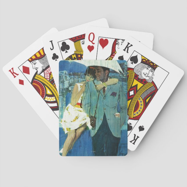 Baraja De Cartas El amor viene a Srta. Lucas (Reverso)