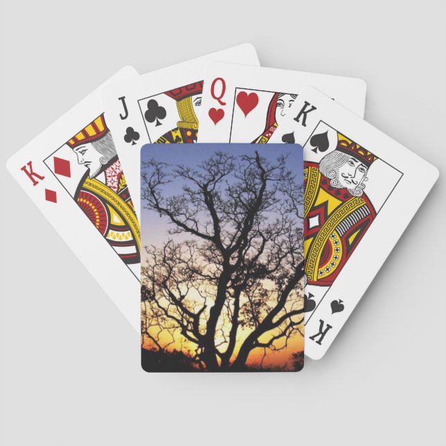 Baraja De Cartas El árbol (Reverso)