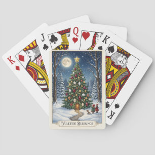 Baraja De Cartas El Árbol Encantado del Solsticio
