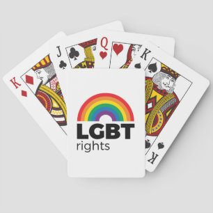 Baraja De Cartas El arcoiris de los derechos LGBT