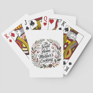 Baraja De Cartas El Aroma De La Casa Es La Cocina De La Madre