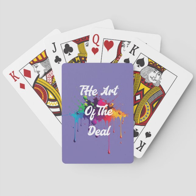 Baraja De Cartas "El Arte Del Acuerdo" (Reverso)