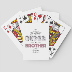 Baraja De Cartas El auténtico superhermano