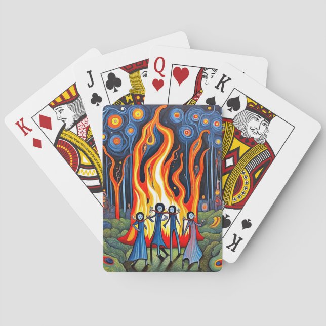 Baraja De Cartas El baile de los vampiros (Reverso)