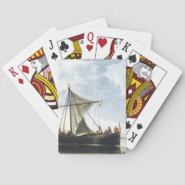 Baraja De Cartas El barco de pasajeros Aelbert Cuyp
