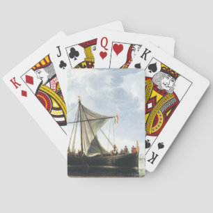 Baraja De Cartas El barco de pasajeros Aelbert Cuyp