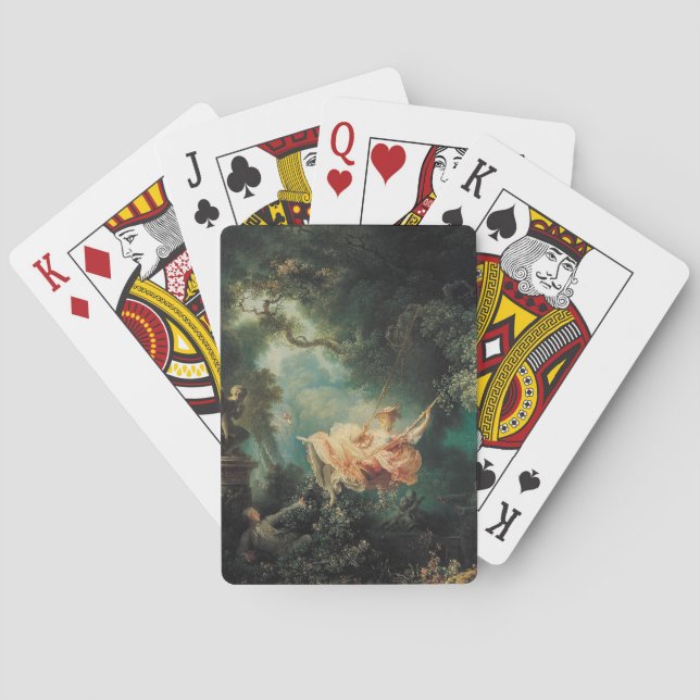 Baraja De Cartas EL BARCO, el rosa verde (Reverso)